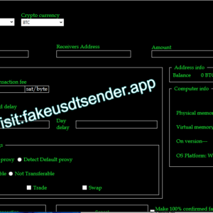Download Fake USDT sender App Complete Package (Multi Coin Sender)